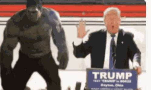 Trump Hulk GIF