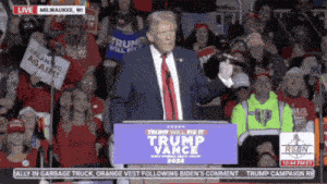 Trump Mic GIF