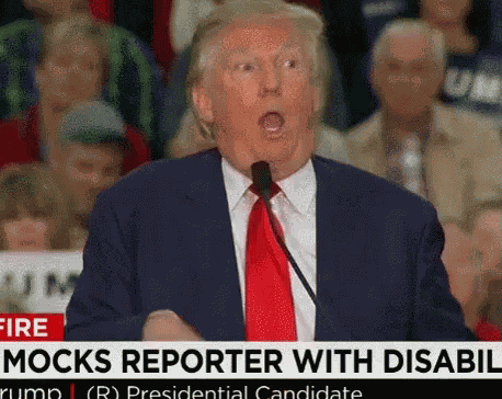 Trump Mocks GIF