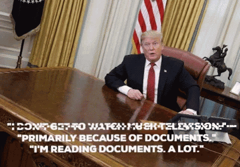Trump Tv Trump Documents GIF