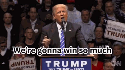 Trump Winning GIF