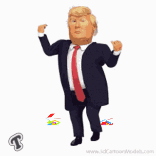 Trumptictok Trump Dance GIF