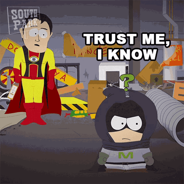 Trust Me I Know Mysterion GIF