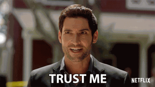 Trust Me Tom Ellis GIF