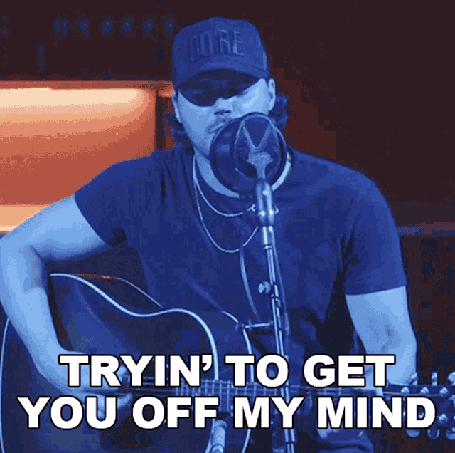 Tryin To Get You Off My Mind Josh Ross GIF