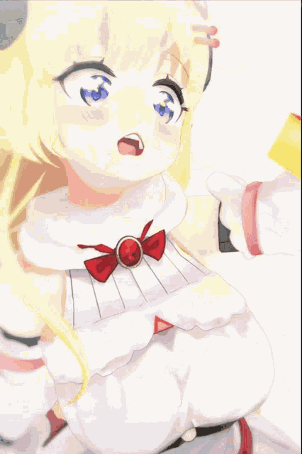 Tsunomaki Watame Nom Nom Nom GIF