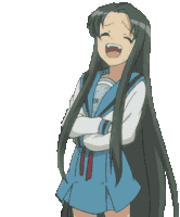 Tsuruya Laughing Sticker