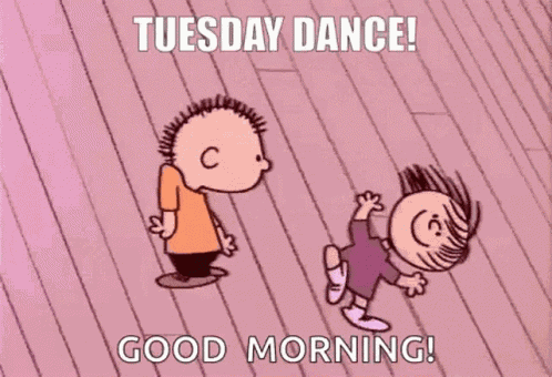 Tuesday Dance Charlie Brown GIF