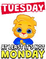 Tuesday Tuesday Morning Sticker