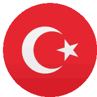 Turkey Flags Sticker