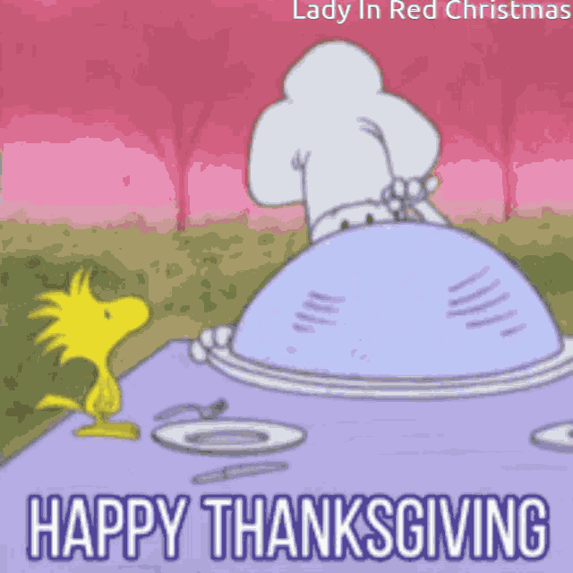 Turkey Snoopy Thanksgiving GIF