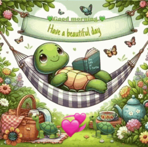 Turtle Good Morning Meme