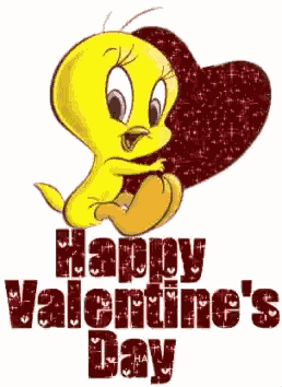 Tweety Valentine Card GIF