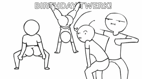 Twerk Dancing GIF