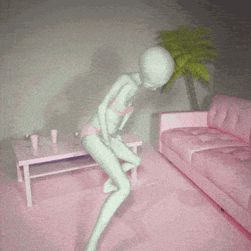 Twerking Alien Twerking GIF