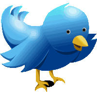Twitter Bird Sticker