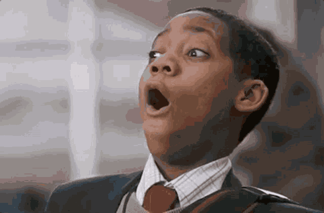 Tyler James Williams Wow GIF