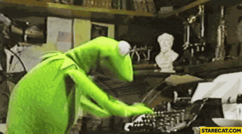 Typing Fast GIF