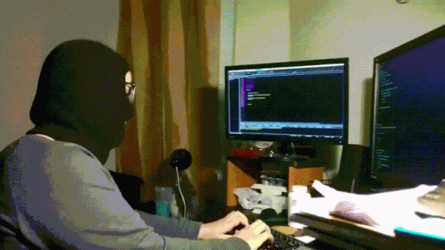Typing Fast Computer GIF