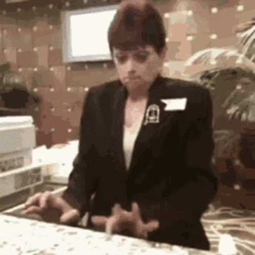 Typing Girl GIF