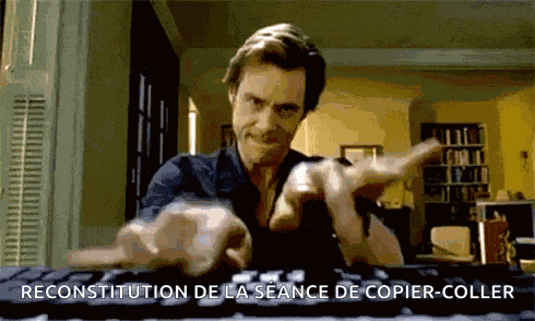 Typing Jim Carrey GIF