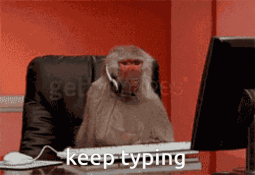 Typing GIF