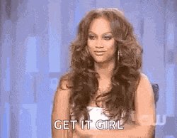 Tyra Banks Finger Snap GIF