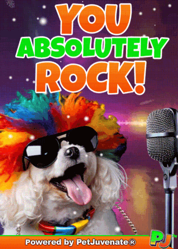 U Rock You Rock GIF