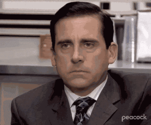 Ugh No Michael Scott No GIF