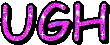 Ugh Sticker