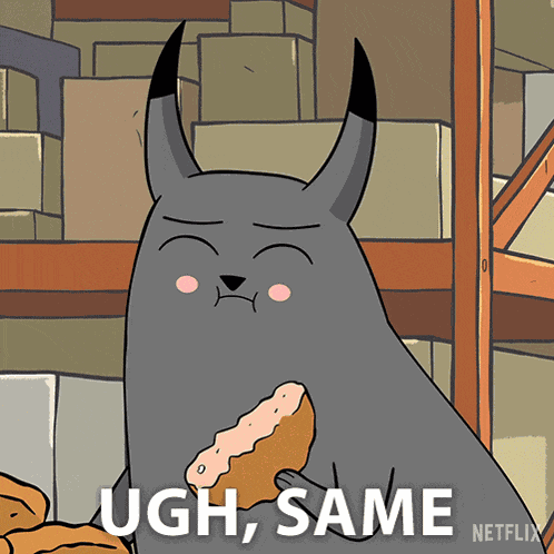 Ugh Same Devilcat GIF