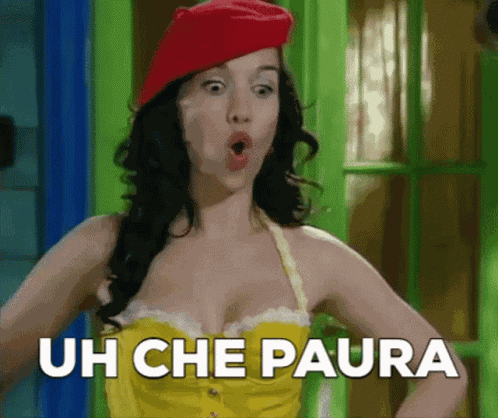 Uh Che Paura Guarda Come Tremo GIF