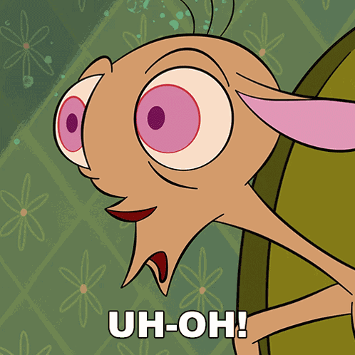 Uh-oh Ren Hoek GIF