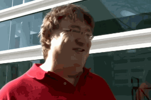Uh Yes Gabe Newell GIF