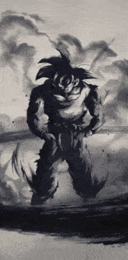 Ultra Goku Ink Dbl GIF