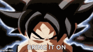 Ultra Instinct Goku GIF