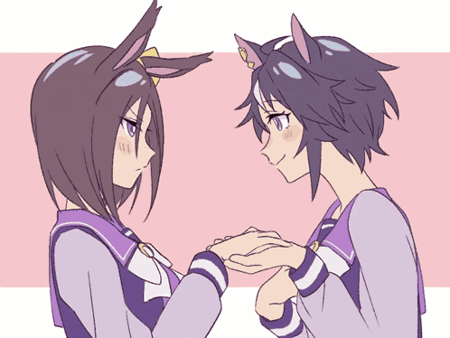 Uma Musume Anime Kiss GIF