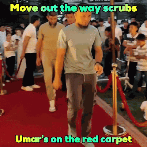 Umar Red Carpet Umar Drone GIF