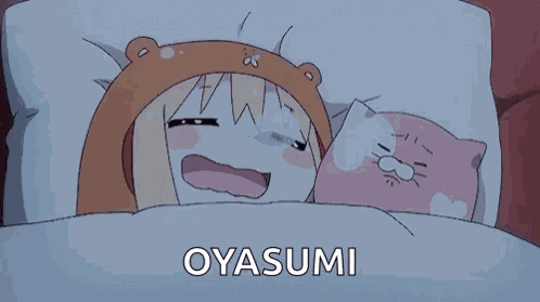 Umaru Sleeping GIF