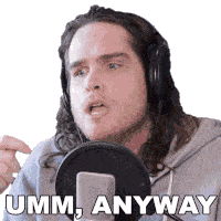 Umm Anyway Sam Johnson Sticker