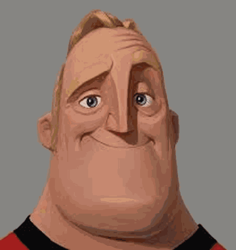 Uncanny Mr Incredible GIF