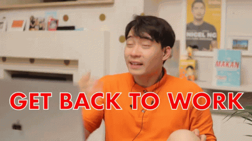 Uncle Roger Get Back To Work GIF