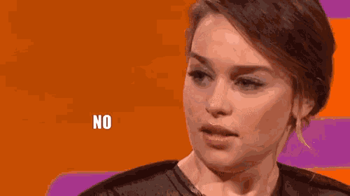 Undecisive Emilia Clarke GIF