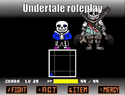 Undertale Roleplay GIF