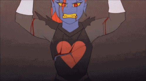 Undyne Glitchtale GIF