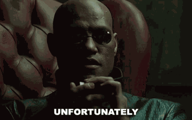 Unfortunately Morpheus GIF