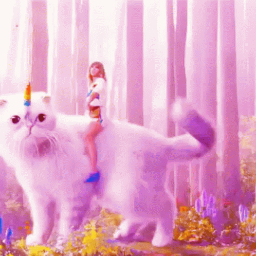 Unicorn Cat GIF