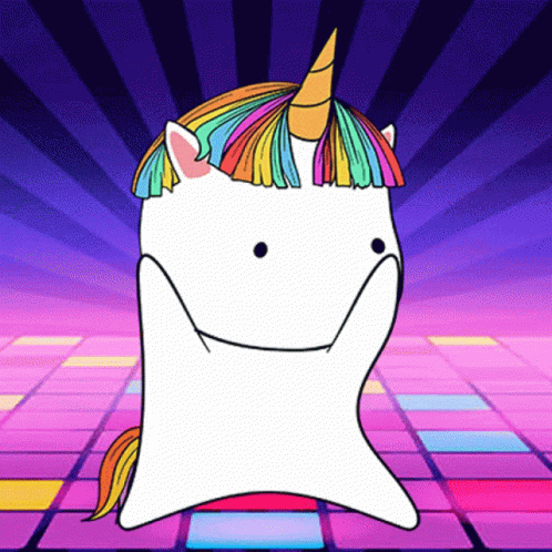 Unicorn Chibi GIF