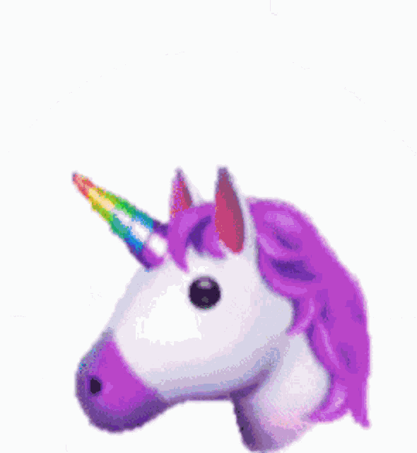 Unicorn Rainbow GIF