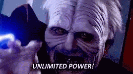 Unlimited Power Star Wars GIF
